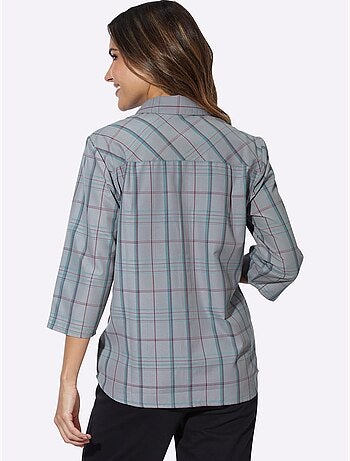 Chemisier fonctionnel matière facile à entretenir - taille standard - moda vilona