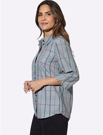 Chemisier fonctionnel matière facile à entretenir - taille standard - moda vilona