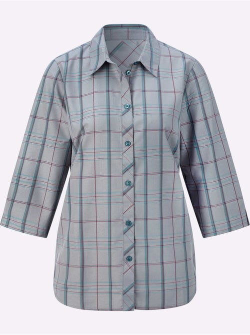 Chemisier fonctionnel matière facile à entretenir - taille standard - moda vilona - Kiabi Chemisier fonctionnel matière facile à entretenir - taille standard - moda vilona - Kiabi