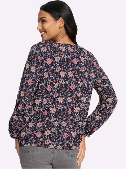 Chemisier Fronce Légère à L'encolure - Taille Standard - Moda Vilona - Kiabi