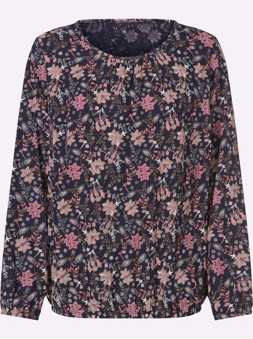 Chemisier Fronce Légère à L'encolure - Taille Standard - Moda Vilona - Kiabi