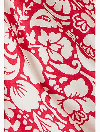 Chemisier imprimé manches à revers Climatyl - Damart