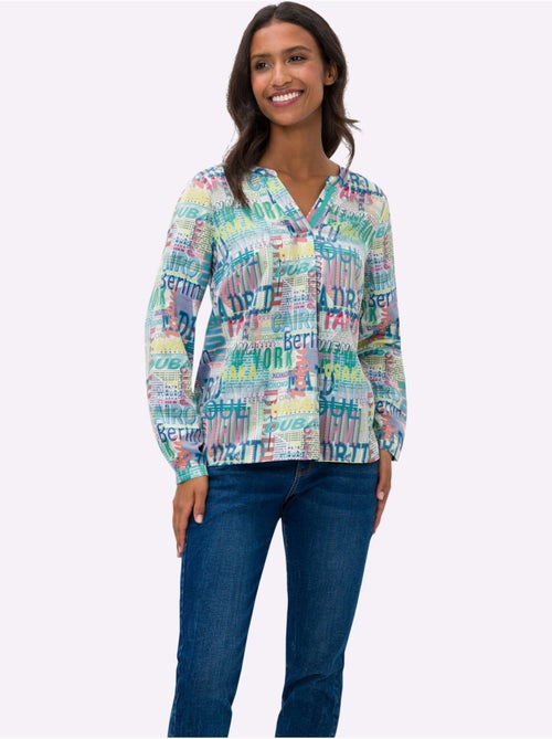 Chemisier Imprimé Original - Taille Standard - helline - Kiabi
