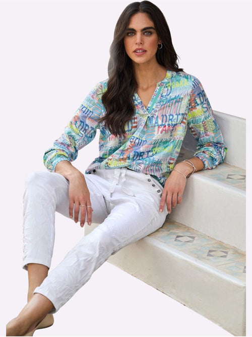 Chemisier Imprimé Original - Taille Standard - helline - Kiabi