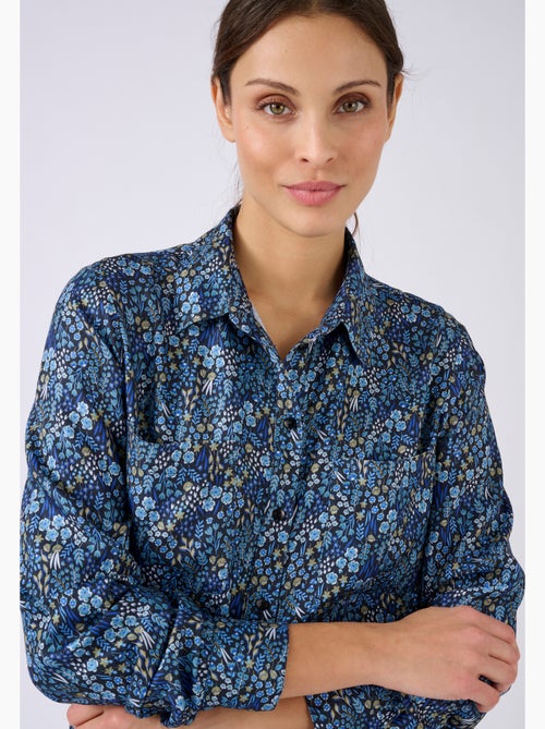 Chemisier imprimé pure viscose - Damart - Kiabi