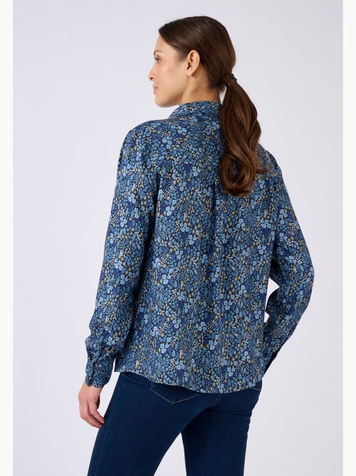 Chemisier imprimé pure viscose - Damart - Kiabi