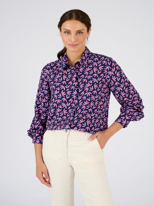 Chemisier imprimé pure viscose - Damart - Kiabi