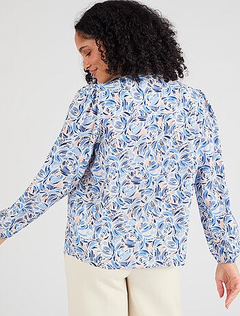 Chemisier imprimé pure viscose - Damart