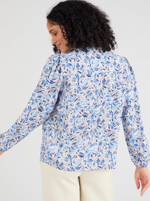 Chemisier imprimé pure viscose - Damart - Kiabi