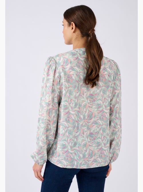 Chemisier imprimé pure viscose - Damart - Kiabi