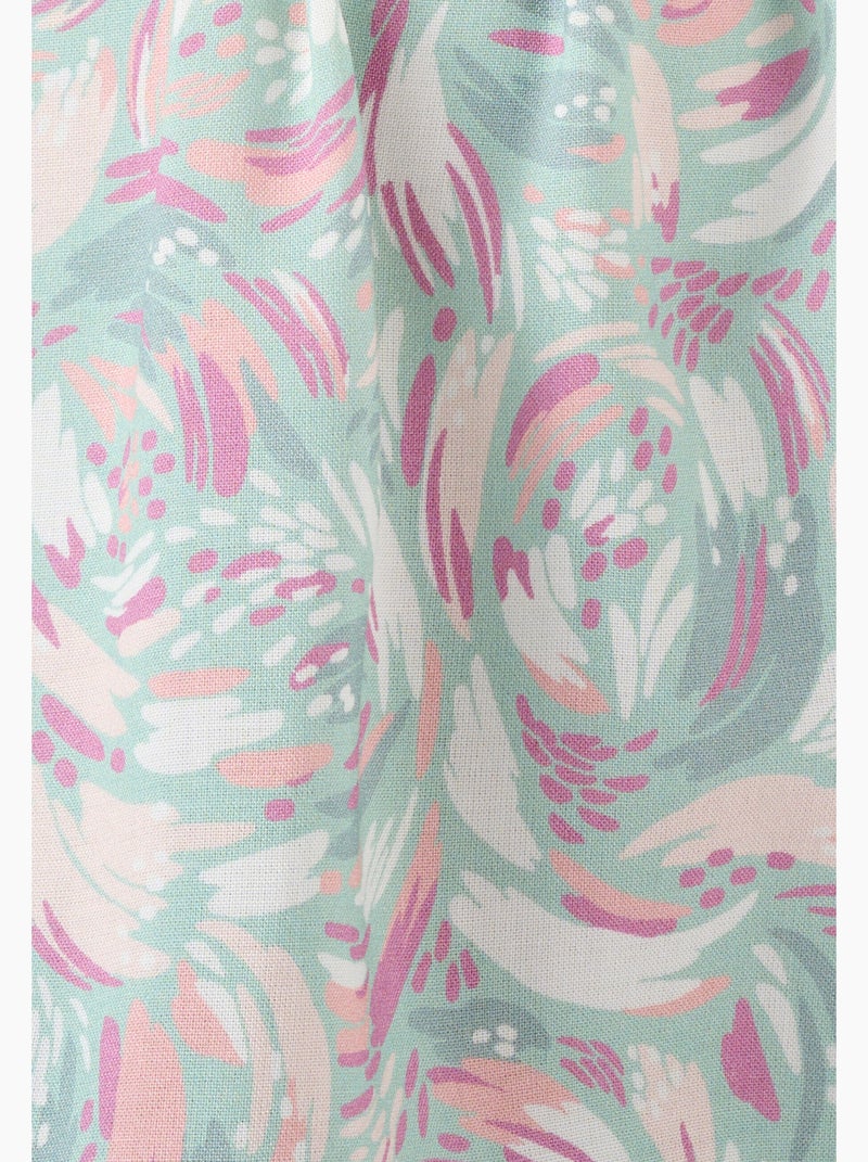 Chemisier imprimé pure viscose - Damart Rose pastel - Kiabi