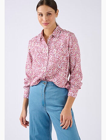 Chemisier imprimé pure viscose - Damart