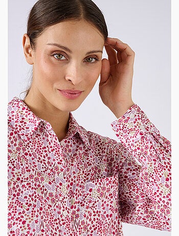 Chemisier imprimé pure viscose - Damart