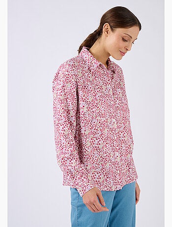Chemisier imprimé pure viscose - Damart