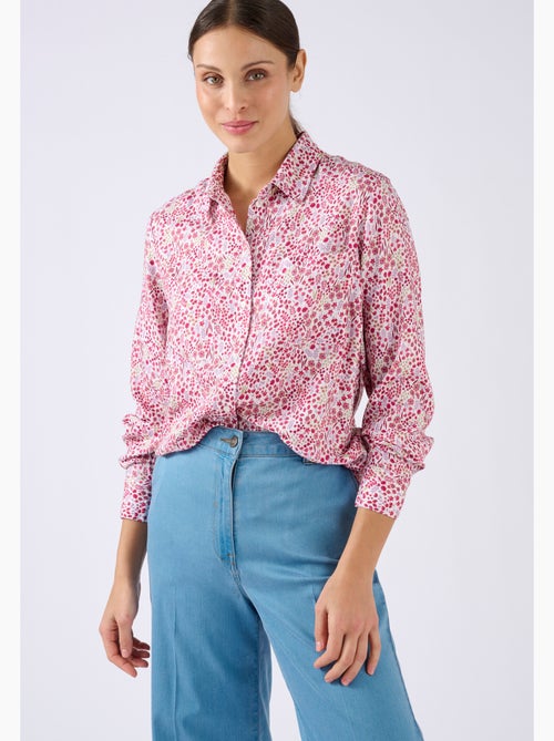Chemisier imprimé pure viscose - Damart - Kiabi