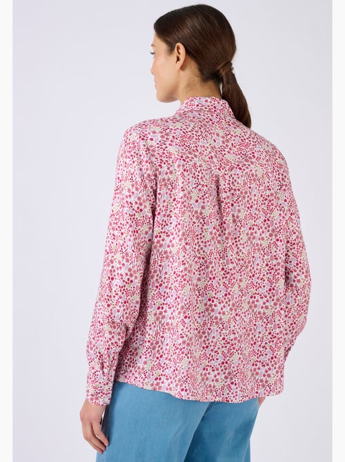 Chemisier imprimé pure viscose - Damart - Kiabi