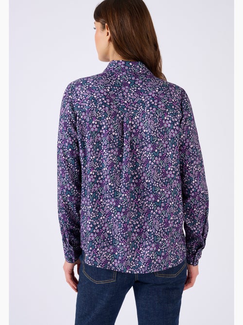 Chemisier imprimé pure viscose - Damart - Kiabi