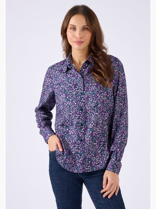 Chemisier imprimé pure viscose - Damart - Kiabi