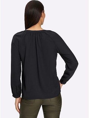 Chemisier inscription tendance - taille standard - helline