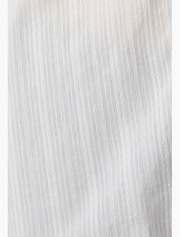 Chemisier jacquard reliéfé - Damart