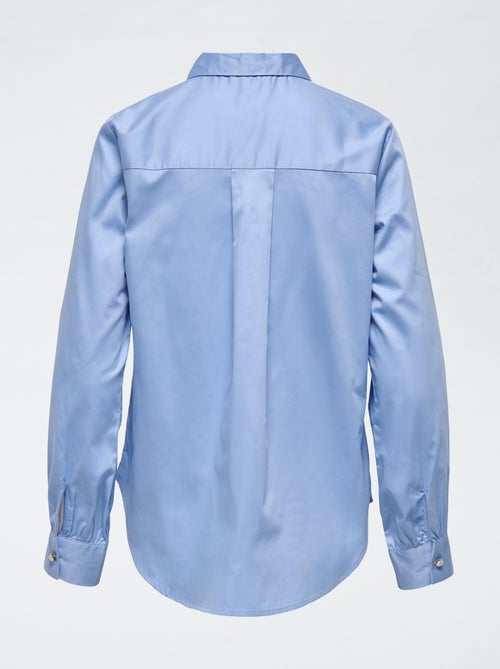 Chemisier 'JDY' avec perle de nacre - Kiabi