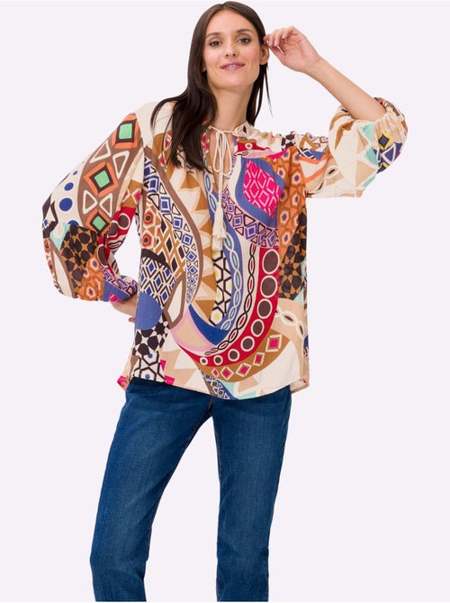 Chemisier Joli Imprimé - Taille Standard - helline - Kiabi