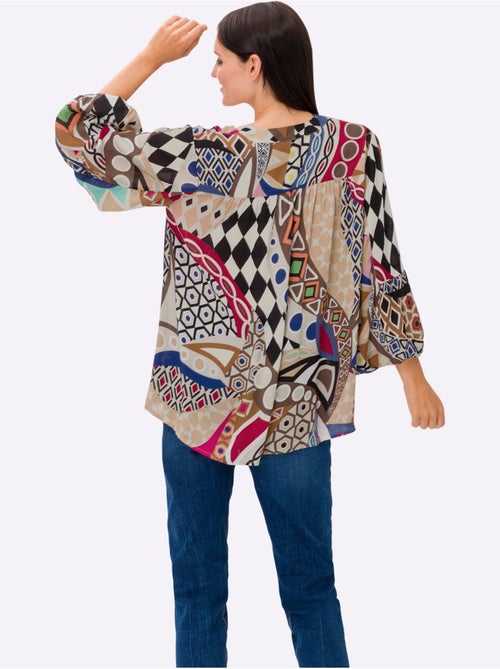 Chemisier Joli Imprimé - Taille Standard - helline - Kiabi