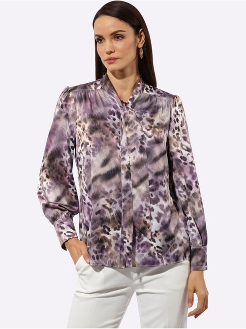 Chemisier Lavallière Forme Affinante - Taille Standard - Helline - Kiabi Chemisier Lavallière Forme Affinante - Taille Standard - Helline - Kiabi