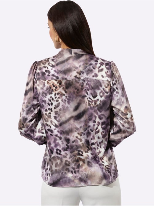 Chemisier Lavallière Forme Affinante - Taille Standard - Helline - Kiabi Chemisier Lavallière Forme Affinante - Taille Standard - Helline - Kiabi