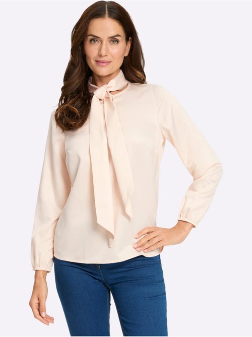 Chemisier lavallière lavallière amovible - taille standard - helline - Kiabi