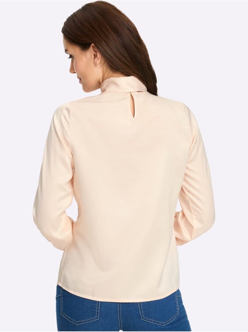 Chemisier lavallière lavallière amovible - taille standard - helline - Kiabi