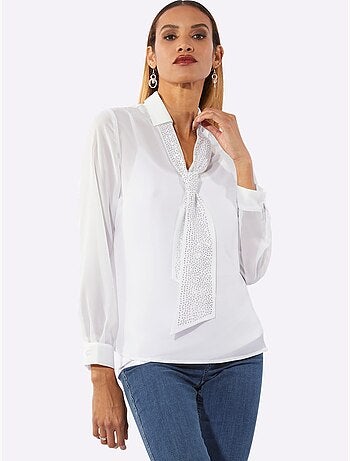 Chemisier Lavallière Polyester Recyclé - Taille Standard - Helline