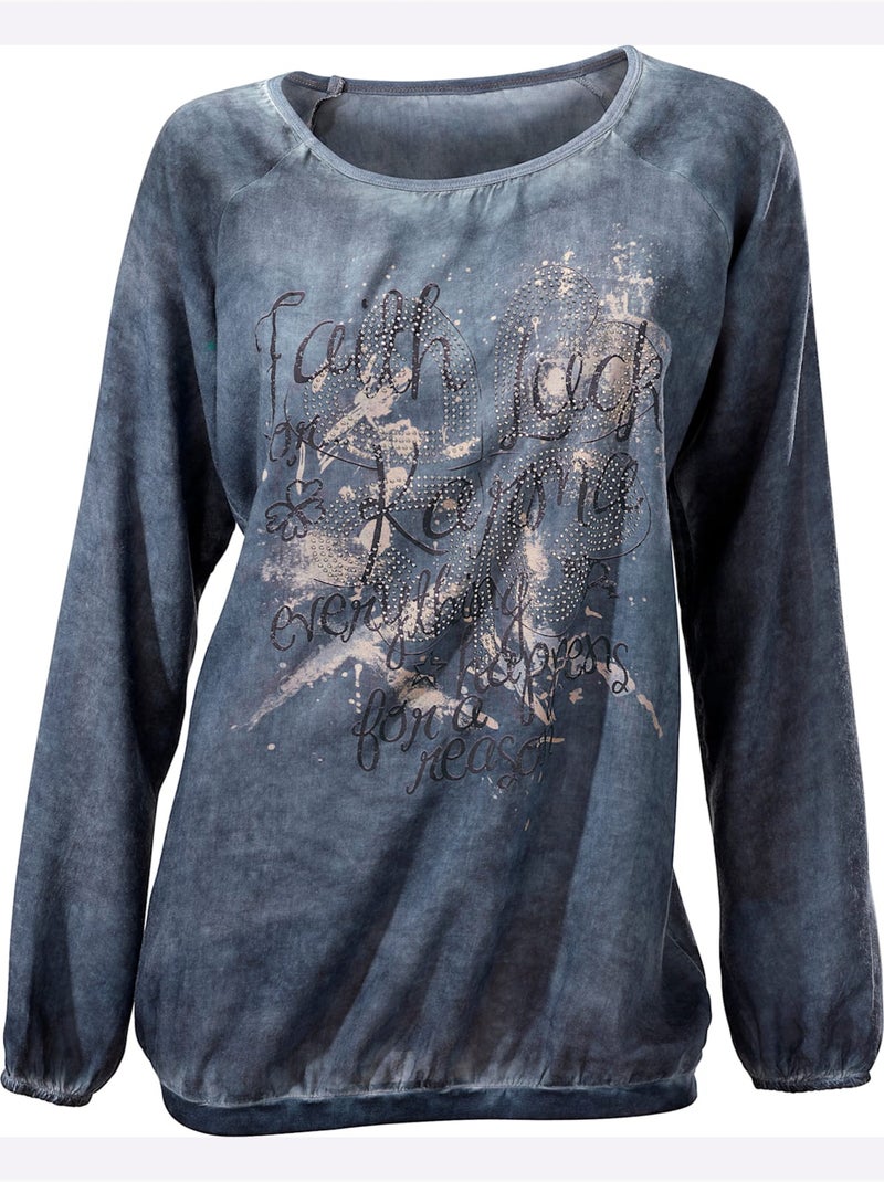 Chemisier Léger - Taille Standard - Helline Bleu jean - Kiabi