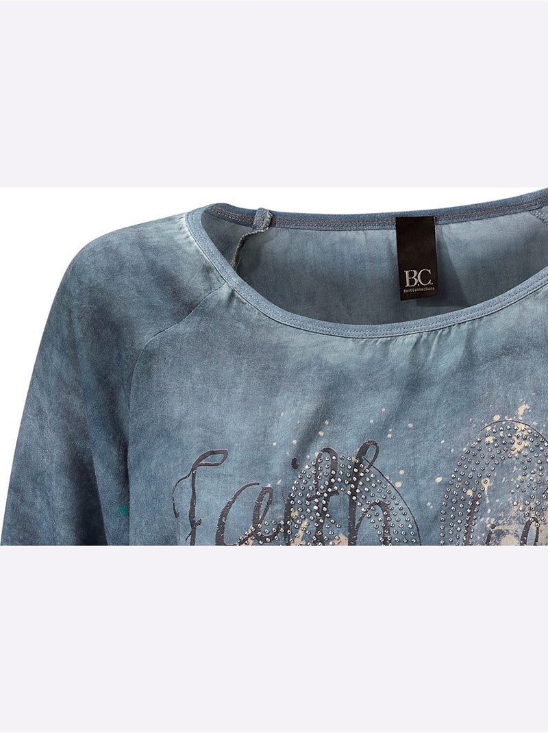 Chemisier Léger - Taille Standard - Helline Bleu jean - Kiabi