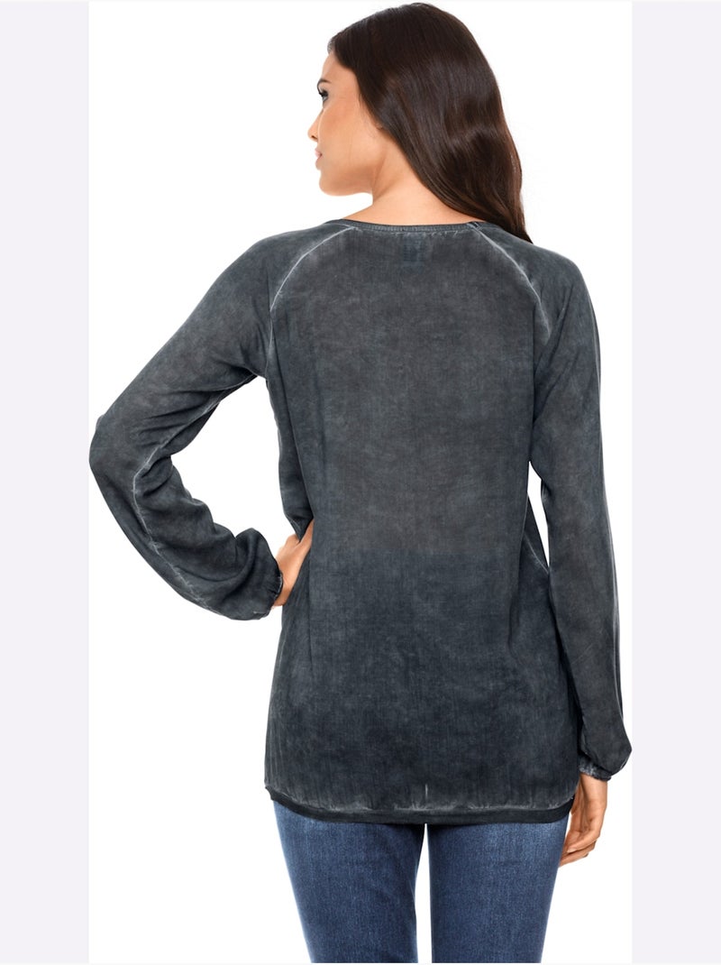Chemisier Léger - Taille Standard - Helline gris anthracite - Kiabi