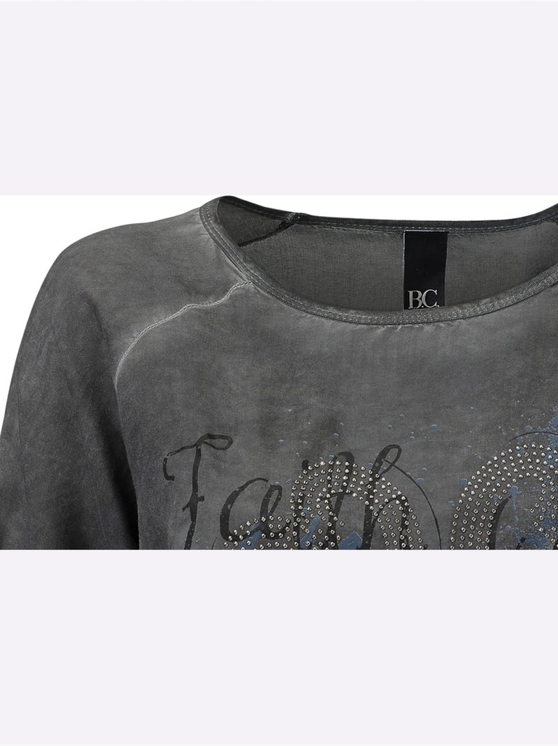Chemisier Léger - Taille Standard - Helline gris anthracite - Kiabi