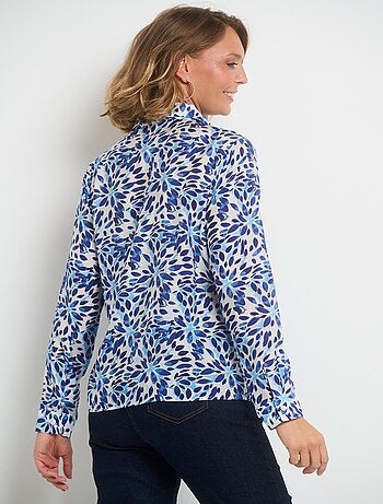 Chemisier léger imprimé floral