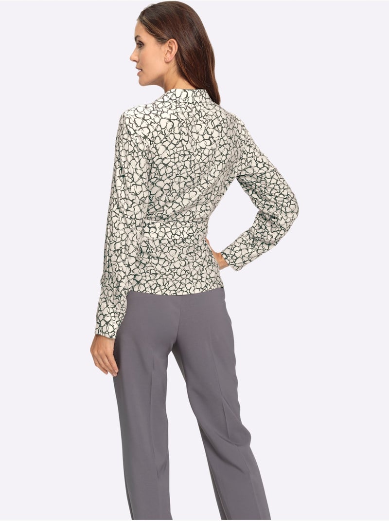 Chemisier Lien à Nouer Pour Régler La Largeur - Taille Standard - Helline Gris Beige - Kiabi