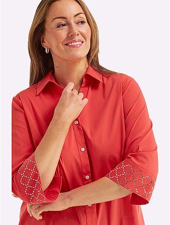 Chemisier Long - Taille Standard - Sheego