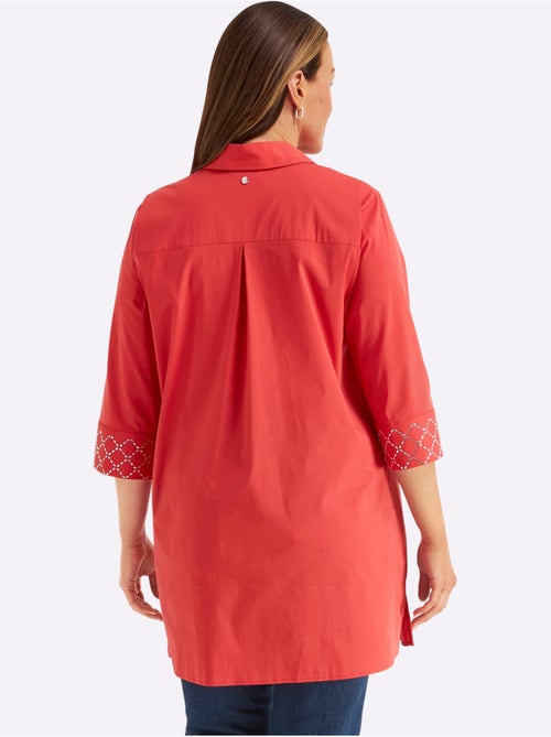 Chemisier Long - Taille Standard - Sheego - Kiabi