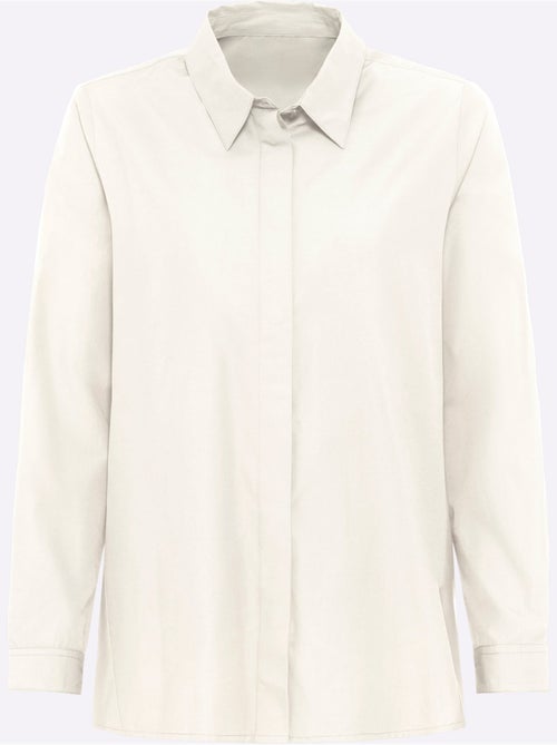 Chemisier Long 50% Coton - Taille Standard - helline - Kiabi
