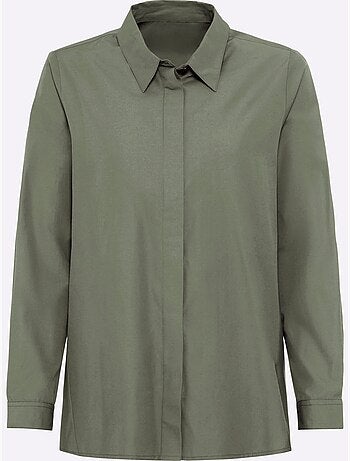 Chemisier Long 50% Coton - Taille Standard - helline
