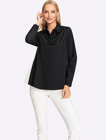Chemisier Long 50% Coton - Taille Standard - Helline