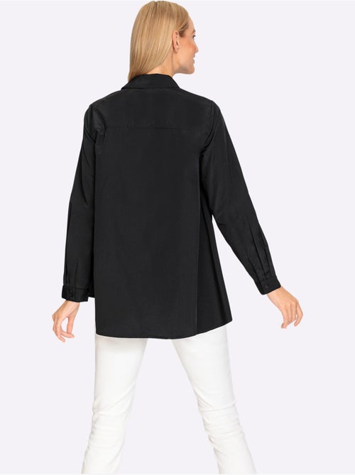 Chemisier Long 50% Coton - Taille Standard - helline - Kiabi