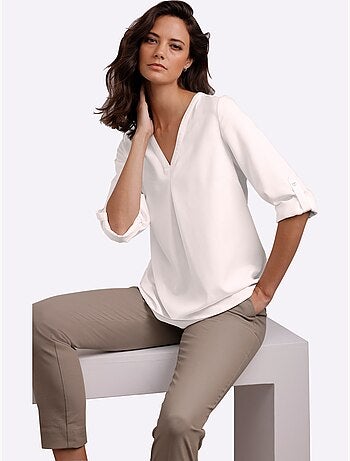 Chemisier Long 70% Modal - Taille Standard - Helline