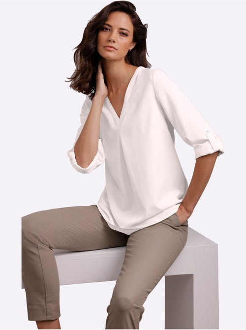 Chemisier Long 70% Modal - Taille Standard - Helline - Kiabi