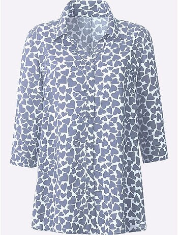 Chemisier Long Viscose Douce Et Fluide - Taille Standard - Moda Vilona
