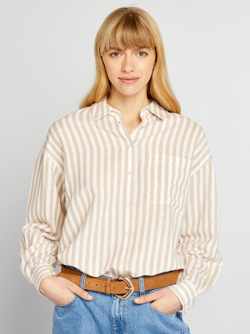 Chemisier Topshop Petite Taille 6 - Manches Courtes, Multicolore, Occasion Très Bon état