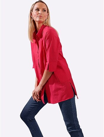 Chemisier Long Coupe Longue Affinante - Taille Standard - Helline