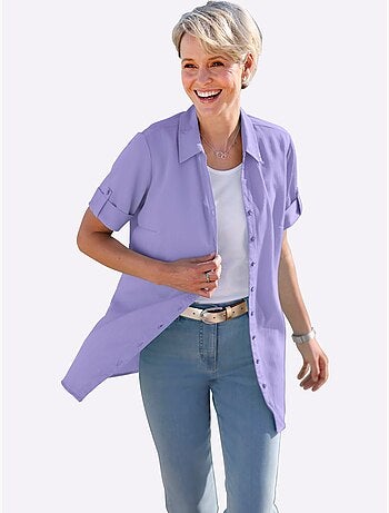 Chemisier Long Coupe Longue Affinante - Taille Standard - Moda Vilona